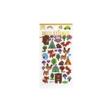 / Наліпка м'яка 20*10см, Тварини  20шт/уп