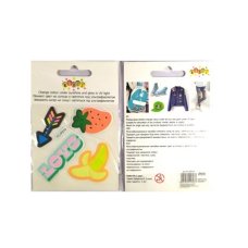 / Наліпки на одяг поліуретанові 15*11см, 12шт/уп Kidis