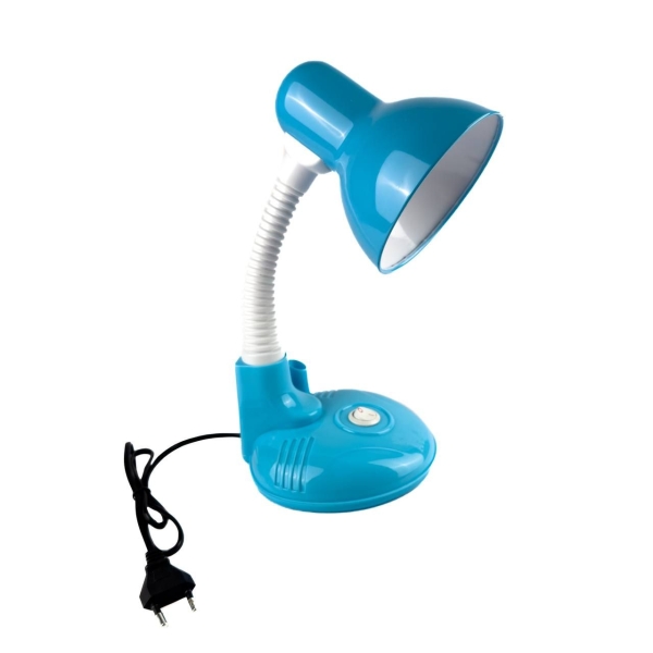 Настільна лампа LED 0109-304 Е27 від мережі блакитний