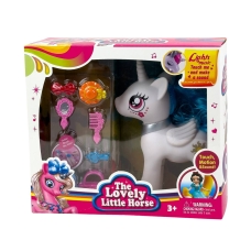 Ігрова фігурка Єдиноріг SM198K17 зі світловими та звуковими ефектами 8 см білий