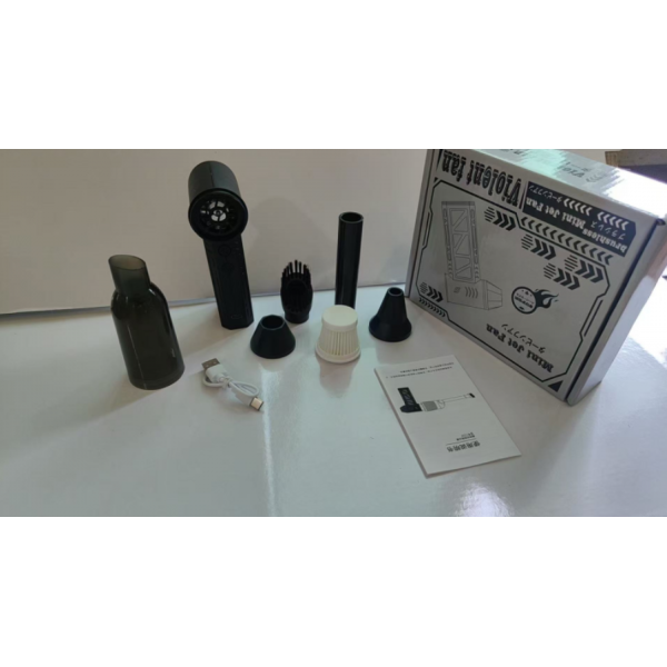 Повітродувка портативна/повітродувка акумуляторна турбовентилятор 5 НАСАДОК XL-1535 new