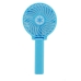Вентилятор портативний Handy Mini Fan діаметр 10 см блакитний