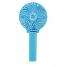 Вентилятор портативний Handy Mini Fan діаметр 10 см блакитний