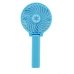 Вентилятор портативний Handy Mini Fan діаметр 10 см блакитний