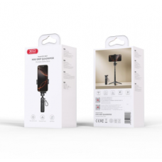 Мульті-Монопод XO SS21 3-in-1 Multi-function Mini BT Selfie Stick / Camera Aid Чорний new