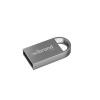 Флеш пам'ять USB 64 GВ Wibrand Lynx USB 2.0 сріблястий