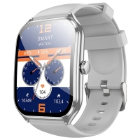 Смарт-годинник Hoco Y28 Amoled Call version 200 мАг Silver
