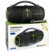 Колонка портативна з мікрофоном Hopestar A85 Bluetooth LED чорний