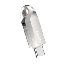 Флеш пам'ять USB 64 GB Hoco UD8 Smart Type-C+USB 3.0 сріблястий