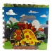Дитячий килимок-пазл ігровий розвивальний Динозаври 7T-EVA1653 термозахисний 60 х 60 см 4 шт