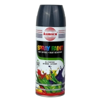 Фарба аерозольна акрилова 400 мл ASMACO RAL 7015 глянцева сірий