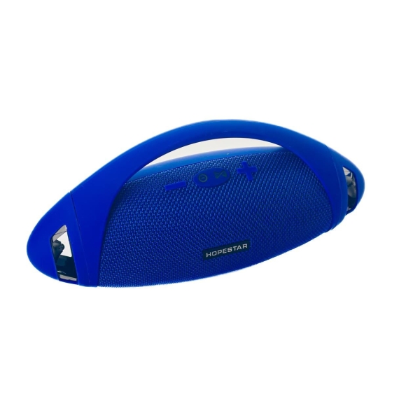 Колонка портативна Hopestar H37 Bluetooth FM синій
