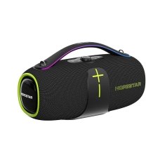 Колонка портативна з мікрофоном Hopestar A85 Bluetooth LED чорний