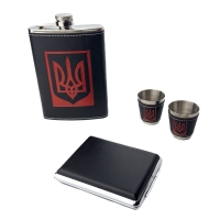 / Набор c фляжкой Украина 9oz gt-19 new