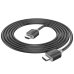 Кабель HDMI/HDMI 2 м Hoco US08 HDTV чорний Кабель HDMI/HDMI 2 м Hoco US08 HDTV чорний