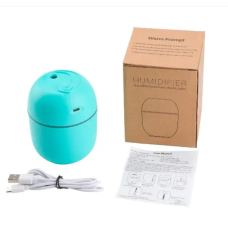 Зволожувач повітря Humidifier ультразвуковий 220 мл блакитний