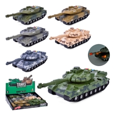 Іграшковий танк 8805A-1-2 рухлива башня пластик 30 см зі світловими та звуковими ефектами new
