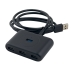 USB-хаб зовнішній 4 порти UGREEN CR113 1 м чорний