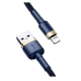 Кабель USB/Apple Lightning 1 м Baseus Cafule Cable 2.4 А синій
