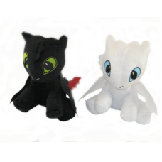 М'яка іграшка Фурія як приручити драконва C48473 32см білий new