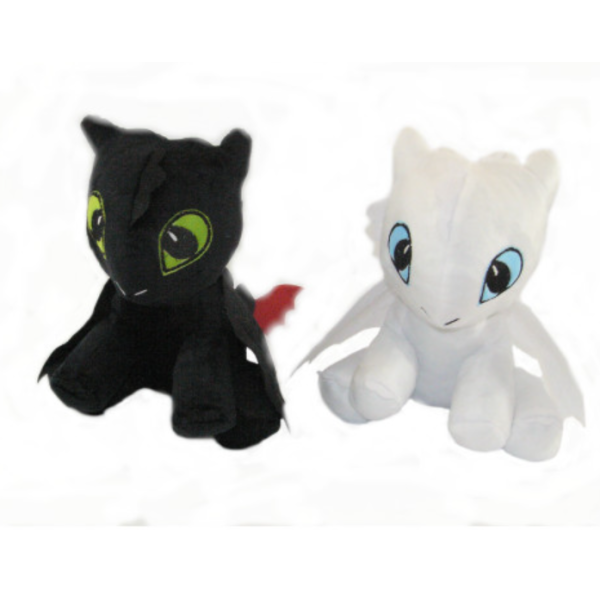 М'яка іграшка Фурія як приручити драконва C48473 32см білий new