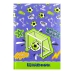 Щоденник учнівський 40 аркушів В5 Рюкзачок Щ-12 Футбол тверда обкладинка мікс