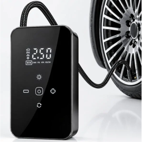 Портативний автомобільний компресор 60W, 140PSI, 903А new