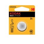 / Батарейка Kodak Max CR2032 3В, літієва