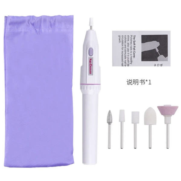 / Фрезер для манікюру та педикюру Nail Decor XL-200 білий