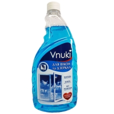 / Засіб для скла та дзеркал Vnuki 750мл, запаска