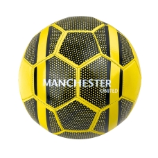 М'яч футбольний №5 Manchester EN-3315 жовтий з чорним