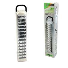 Ліхтар-лампа кемпінговий акумуляторний KD-714 Rechargeable Emeancy Light 42 LED портативний ручний білий