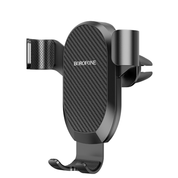 Тримач для гаджетів на дефлектор Borofone BH38 Magic пластик чорний