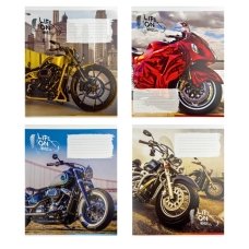 Зошит 48 аркушів клітинка # Поліграфіст 879 Life On Wheels