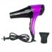 Фен з іонізацією Gemei GM-1766 2600 Вт чорний з фіолетовим