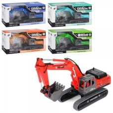 / Екскаватор JW567-038 рухомі деталі, тріскавка, 21см.