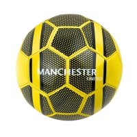 М'яч футбольний №5 Manchester EN-3315 жовтий з чорним