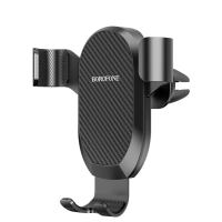 Тримач для гаджетів на дефлектор Borofone BH38 Magic пластик чорний