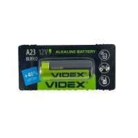 Батарейка циліндрична Videx Alkaline А23 8LR932 лужна