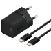 Зарядний пристрій з кабелем Type-C/Type-C 1 м Baseus GaN5 Mini 1C 30 W 3 A чорний