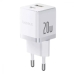 Зарядний блок живлення Type-C+USB Baseus Palm 20 W 12 V 3 А білий Зарядний блок живлення Type-C+USB Baseus Palm 20 W 12 V 3 А білий