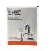 Водонагрівач проточний з душем LED дисплей нижнє підведення вертикальний 3000 Вт білий Водонагрівач проточний з душем LED дисплей нижнє підведення вертикальний 3000 Вт білий