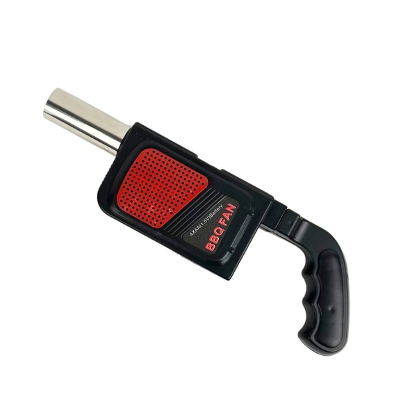 Повітродувка для костра 26.5 см на батарейках чорний