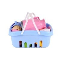 Дитячий ігровий набір 25в1 Кухонний набір Technok Toys 7242 з кошиком