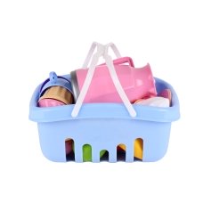 Дитячий ігровий набір 25в1 Кухонний набір Technok Toys 7242 з кошиком