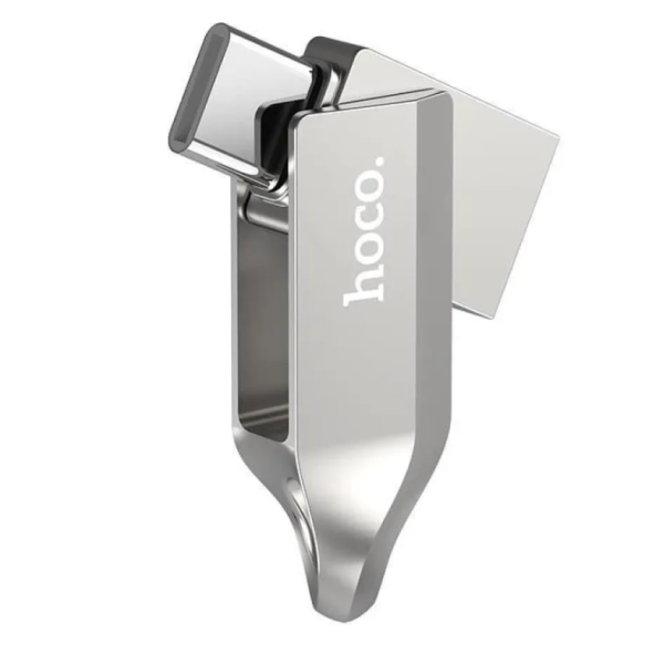 Флеш-накопичувач USB-A/C HOCO UD8 Smart Type-C USB drive 32Gb silver new