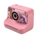 Дитячий цифровий фотоапарат 72978 з друком фотографій рожевий