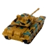 Іграшковий танк 621 рухлива башня пластик 15 см камуфляж