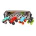 Іграшковий набір машинок 4в1 Міні Траки Technok Toys 9567 пластик 12 см різнобарвний