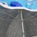 Пляжна садова парасолька 2 м Best-12 Морський Світ Anti-UV з нахилом блакитний